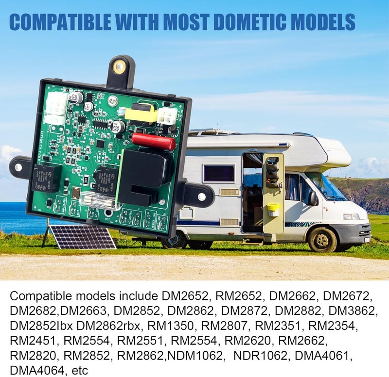 HLTIT Upgraded 3316348.900 RV Fridge Circuit Control Board for Dometic Fridge Circuit Board DM2652 RM2652 RM2852 3316348.000 - Image 3